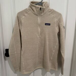 Patagonia Beige Fleece Jacket